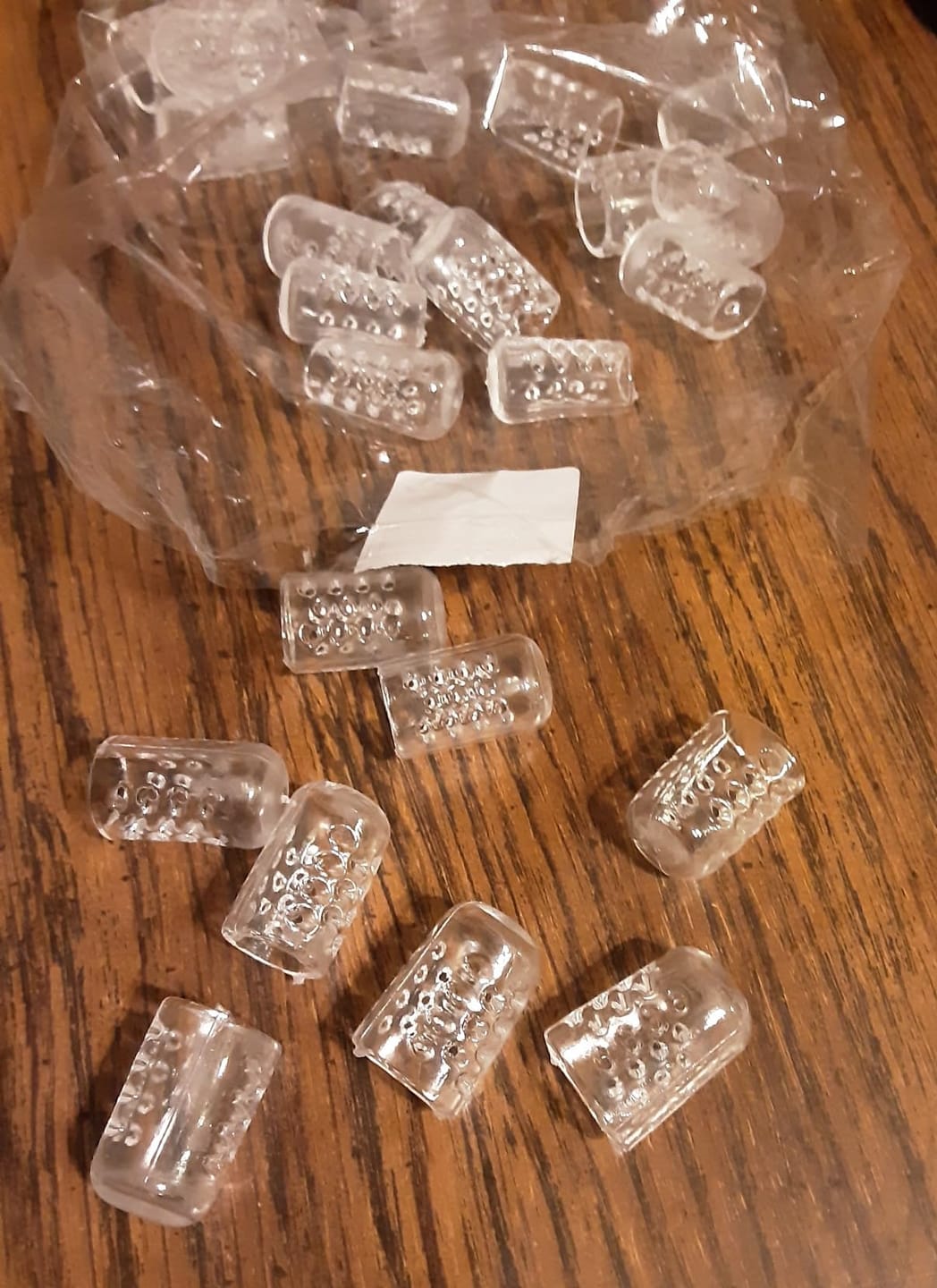 Customer photo review of ANTI-CHAFE TOE SLEEVES