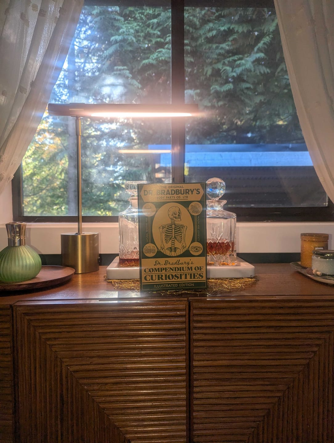 Customer photo review of 13 Days of Halloween 'Dr Bradbury's Compendium of Curiosities'