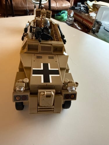 Customer photo review of German Half Track | 562 Pieces