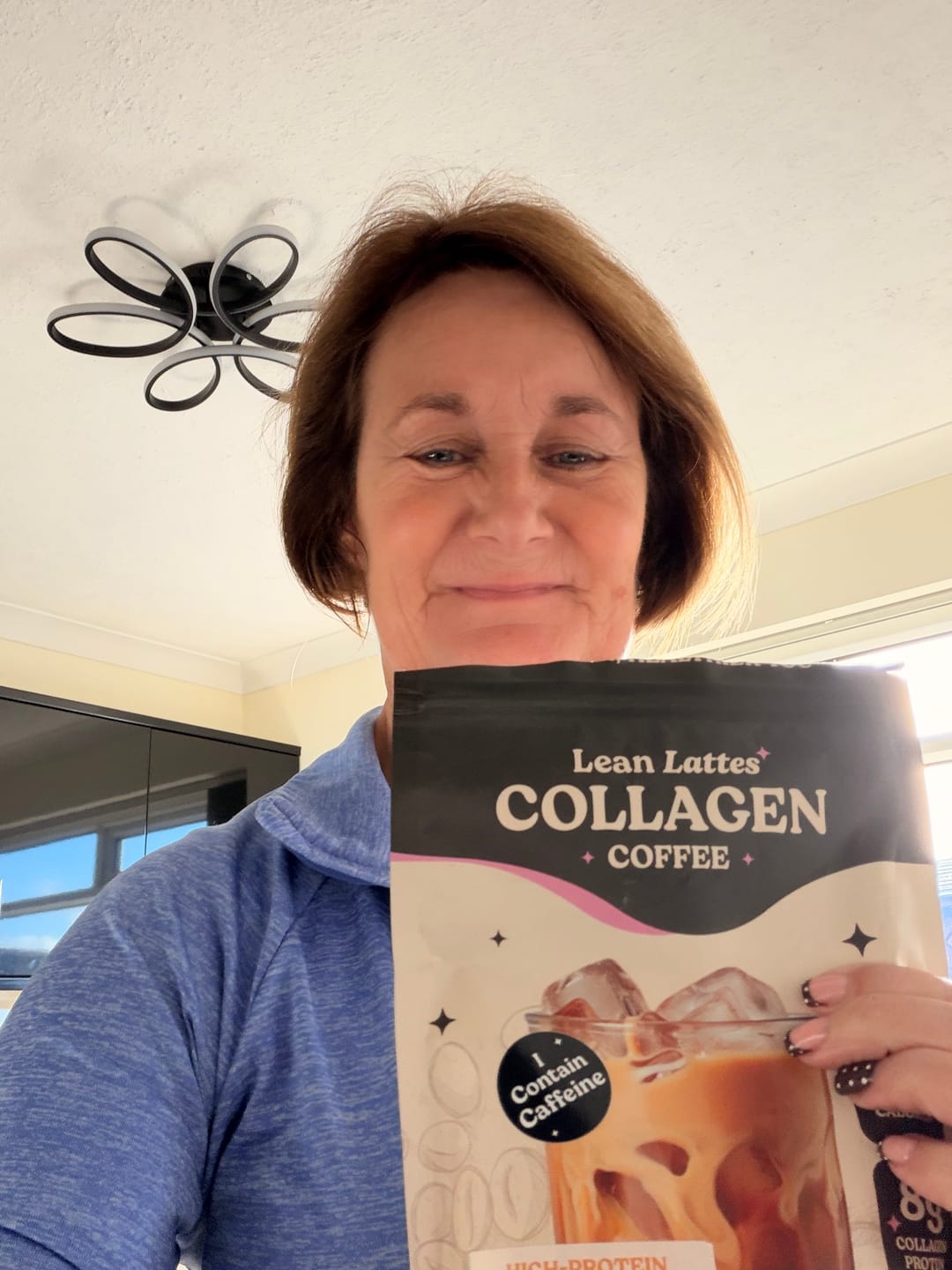 Customer photo review of High-Protein Lean Coffee with Collagen 🤩