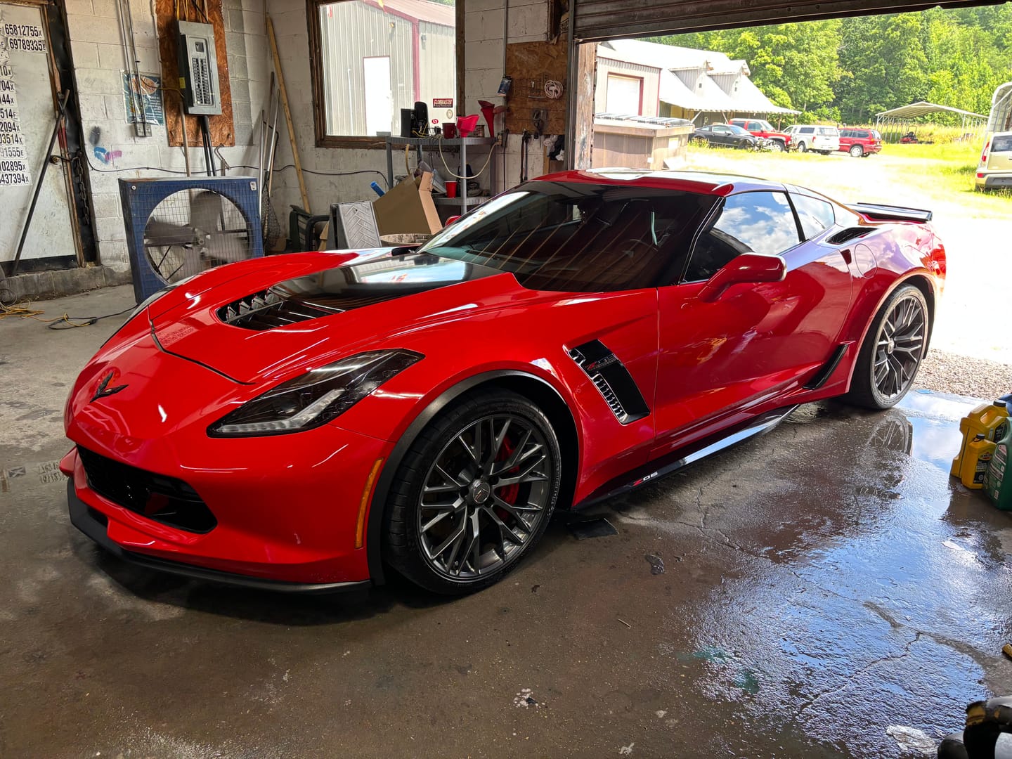 Customer photo review of Corvette C7 3" 6.2L V8 3" Connection Performance X-Pipe