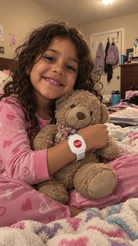 Customer photo review of SOS Alert Wristband
