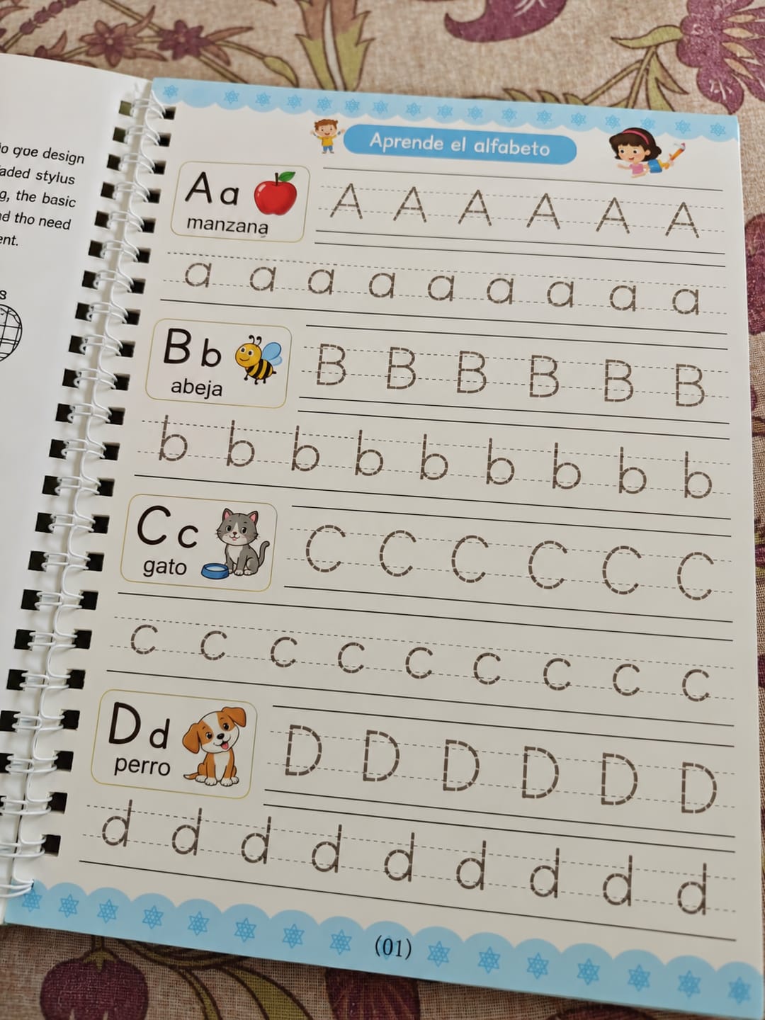 Customer photo review of Cuadernos Mágicos Luditrazo – Traza, Borra y Repite