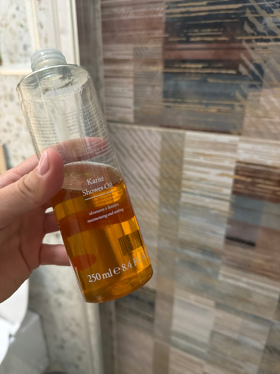 Customer photo review of Karité Olio Detergente