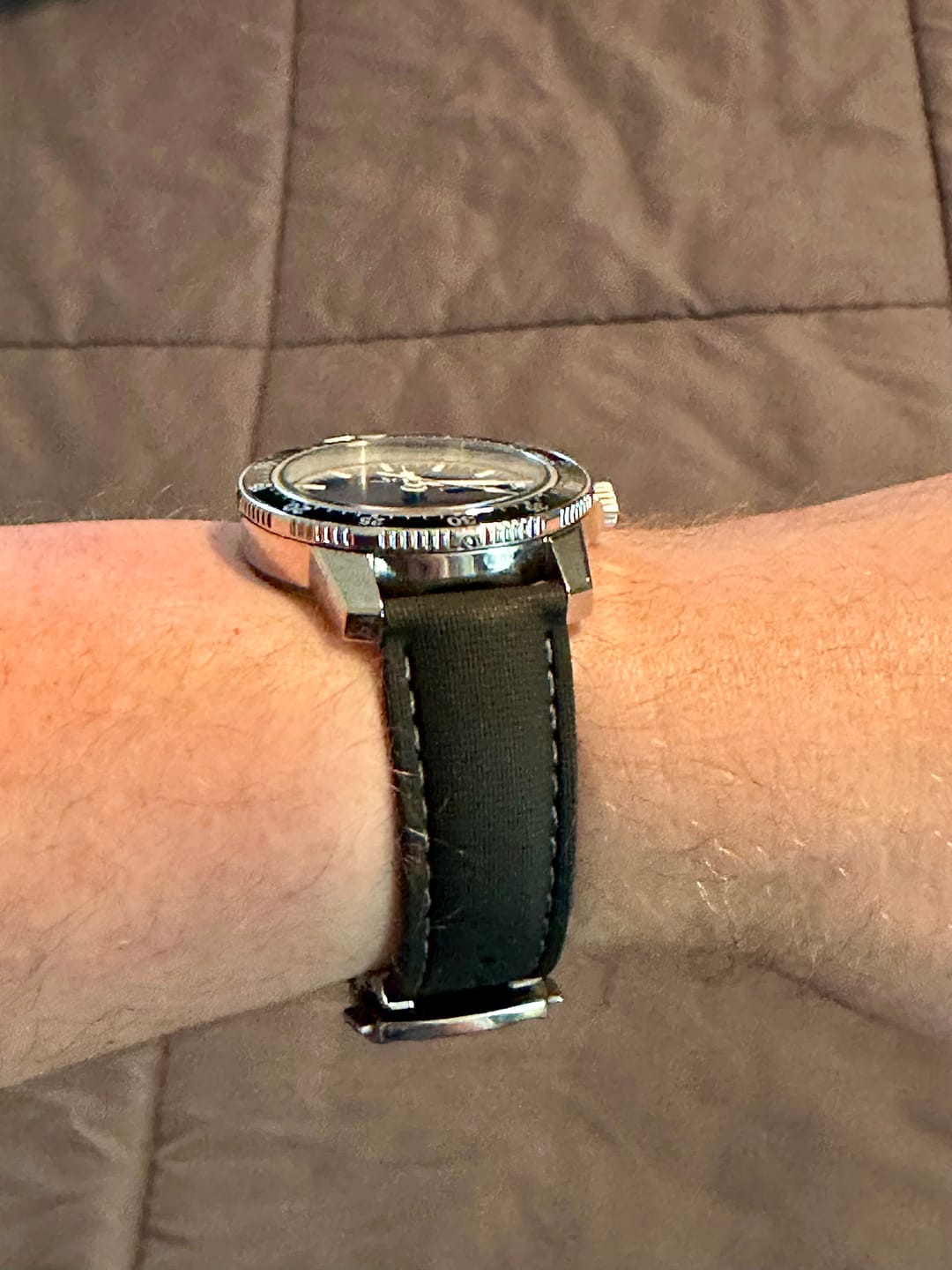 Customer photo review of Sailcloth Rubber Deploy - Black/White