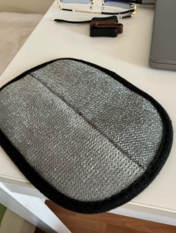 Customer photo review of Guante quitapelos electrostático