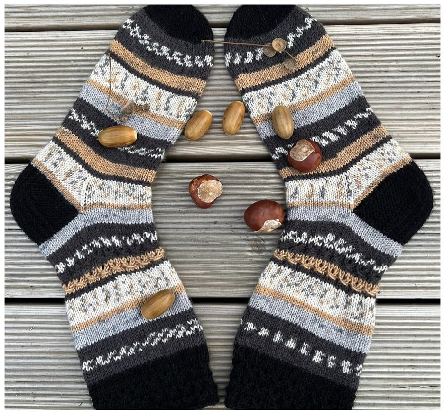 Customer photo review of Alize Superwash Comfort Socks