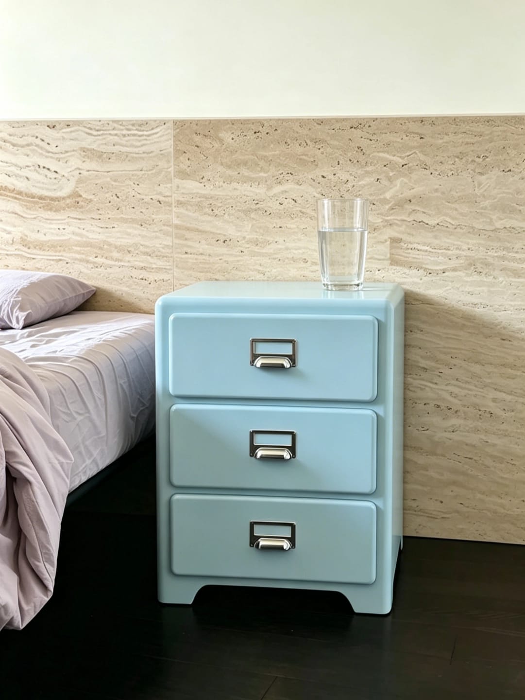 Customer photo review of KKUSO ABS 3-DRAWER CABINET - MILO POWDER BLUE