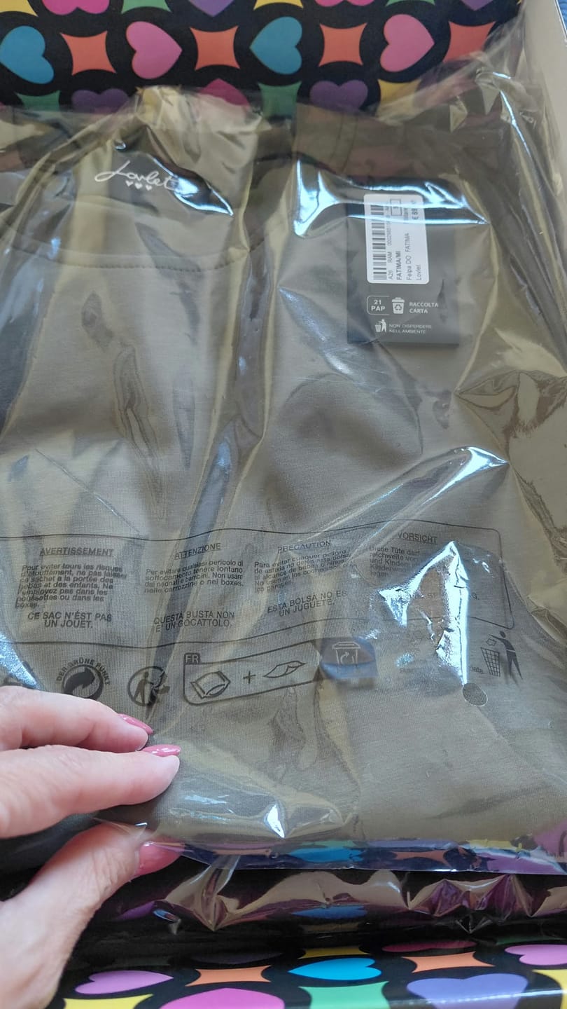 Customer photo review of PANTALONE FIORELLA MILITARE