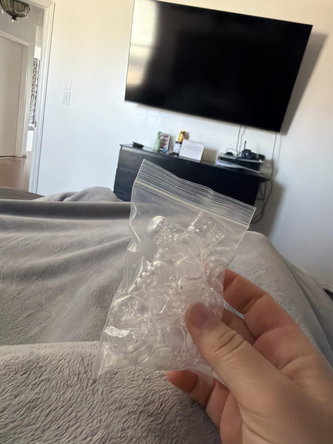 Customer photo review of ANTI-CHAFE TOE SLEEVES