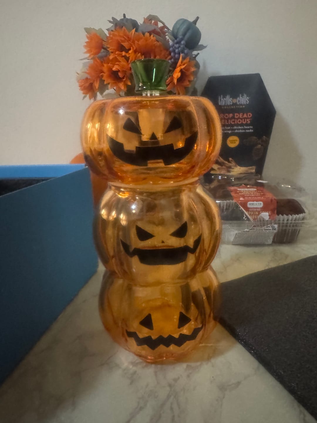 Customer photo review of Pumpkin Gravity Bong (Limited Edition)