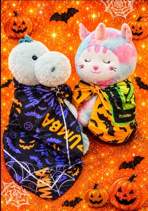 Customer photo review of Zumba Halloween Bandanas 2PK