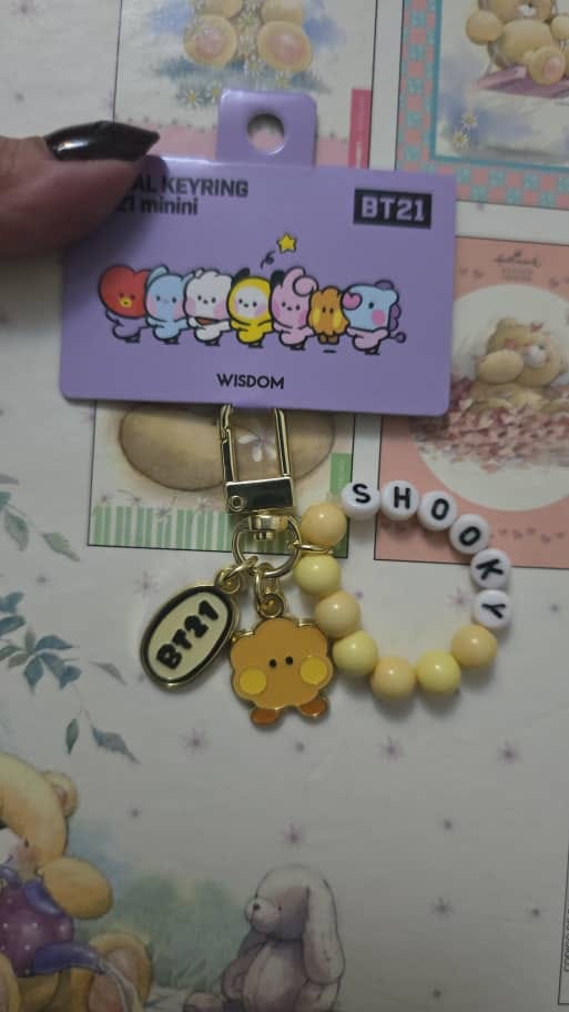 Customer photo review of BT21 - MININI METAL KEYRING