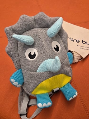 Customer photo review of Roary The Lion Toddler Backpack