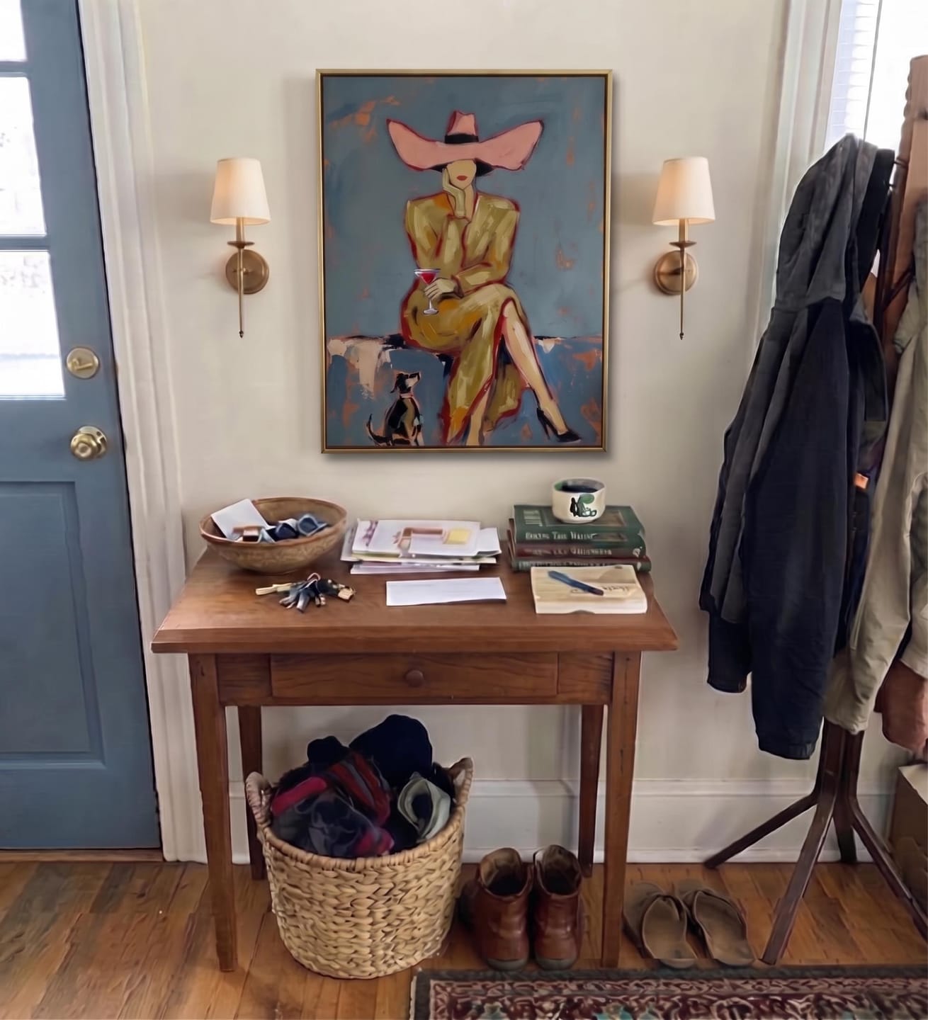 Customer photo review of Vintage Americana Art | Western Lady’s Sip