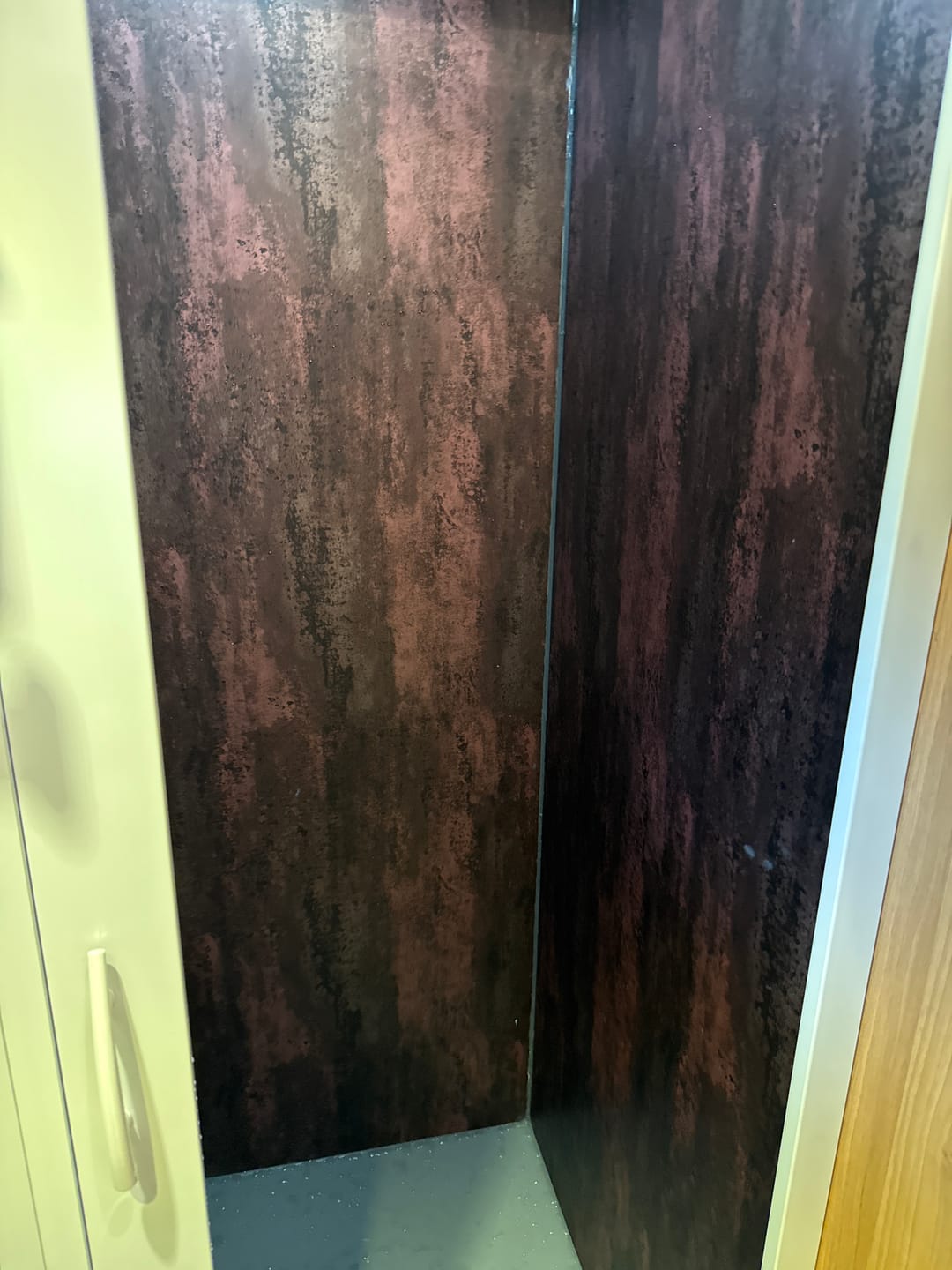 Customer photo review of 10mm Copper Retro Metallic Matt Shower Panel 1M x 2.4M