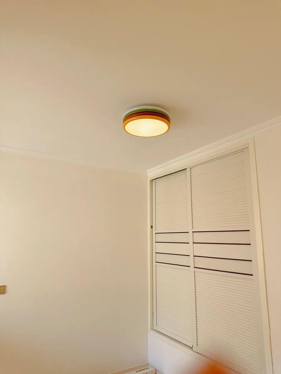 Customer photo review of Stacked Acrylic Ceiling Light, 50 cm Round, Integrated LED