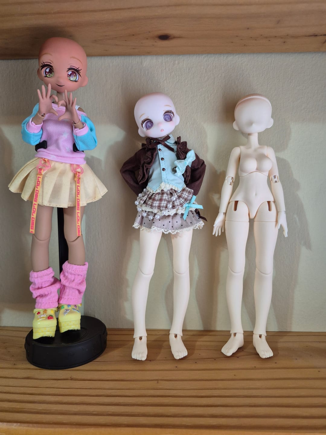 Customer photo review of Heart's Dark Side Series 1/6 BJD Body【Shipped in Aug./Sept. 2026】