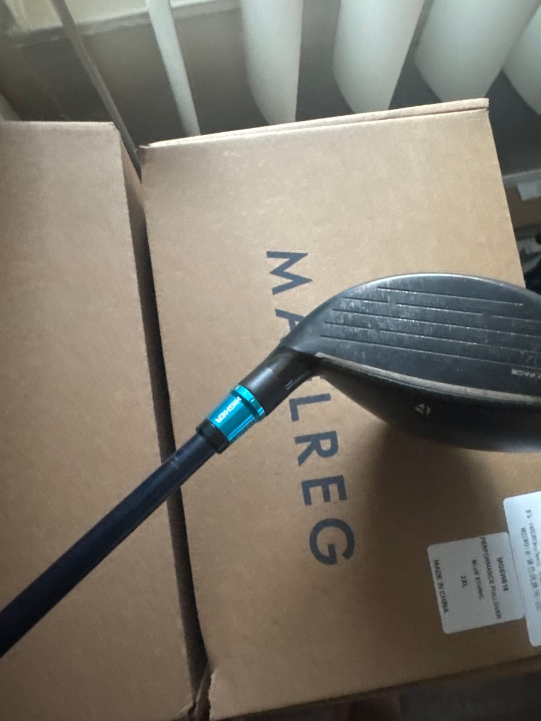 Customer photo review of TaylorMade Driver & Fairway Compatible Shaft Adapter