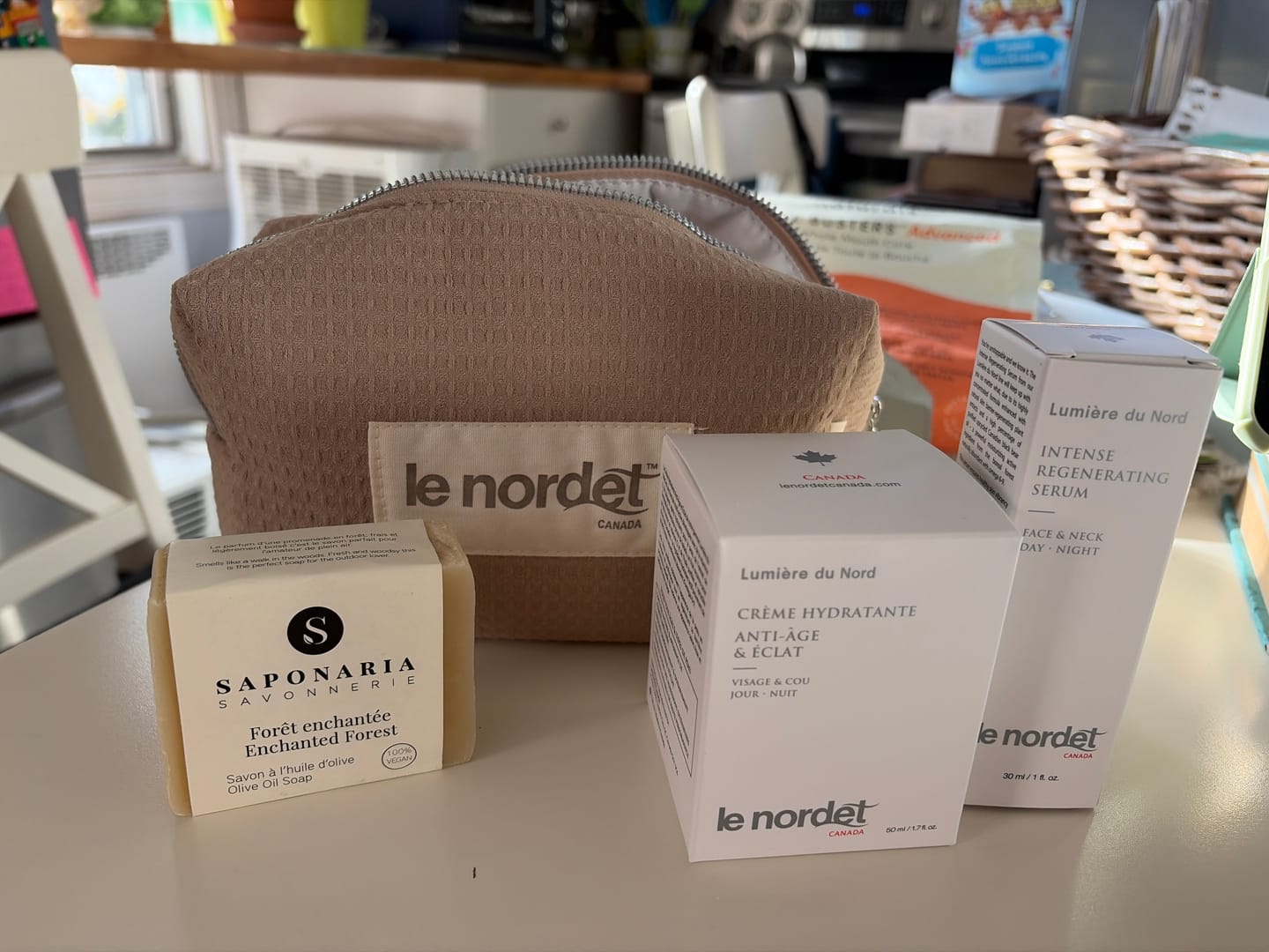 Customer photo review of Coffret Duo Lumière Du Nord