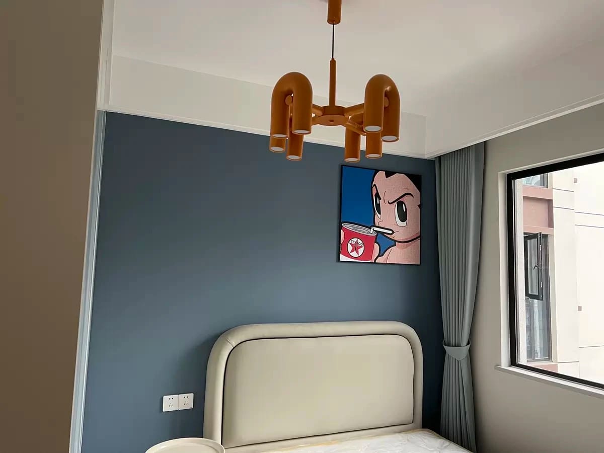Customer photo review of U-Shaped Arch Chandelier, Integrated LED, 4 to 8 Heads, 60–100 cm