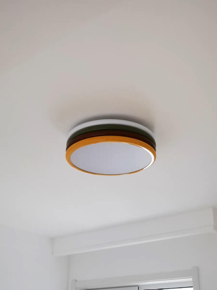Customer photo review of Stacked Acrylic Ceiling Light, 50 cm Round, Integrated LED