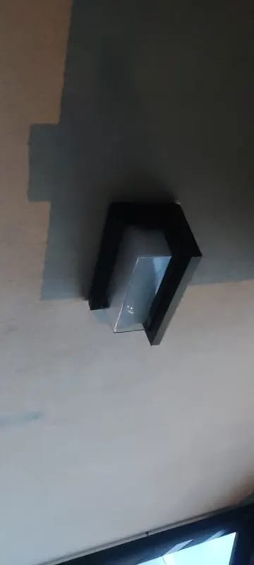 Customer photo review of Die-Cast Outdoor Wall Light, Black Wall Sconce, IP65, Optional Sensor