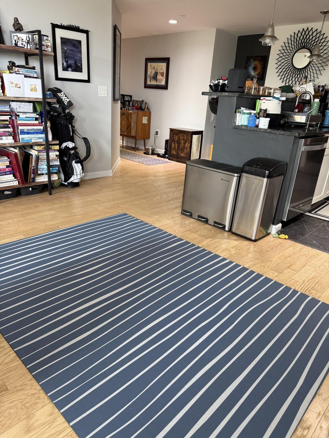 Customer photo review of Wavy Cove Oversized Mat