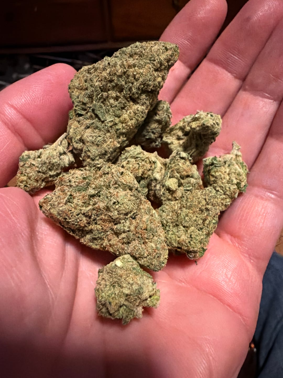 Customer photo review of Strawberry Cough THCA Flower