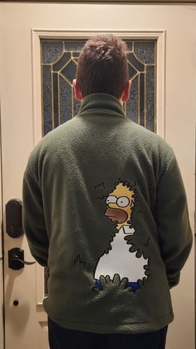 Customer photo review of Oversized Fit Teddy Unisex Hoodie