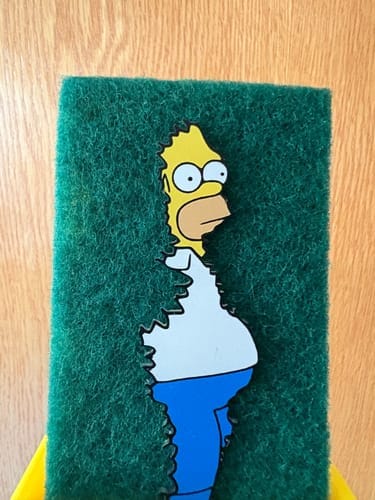 Customer photo review of Homer Sponge Holder