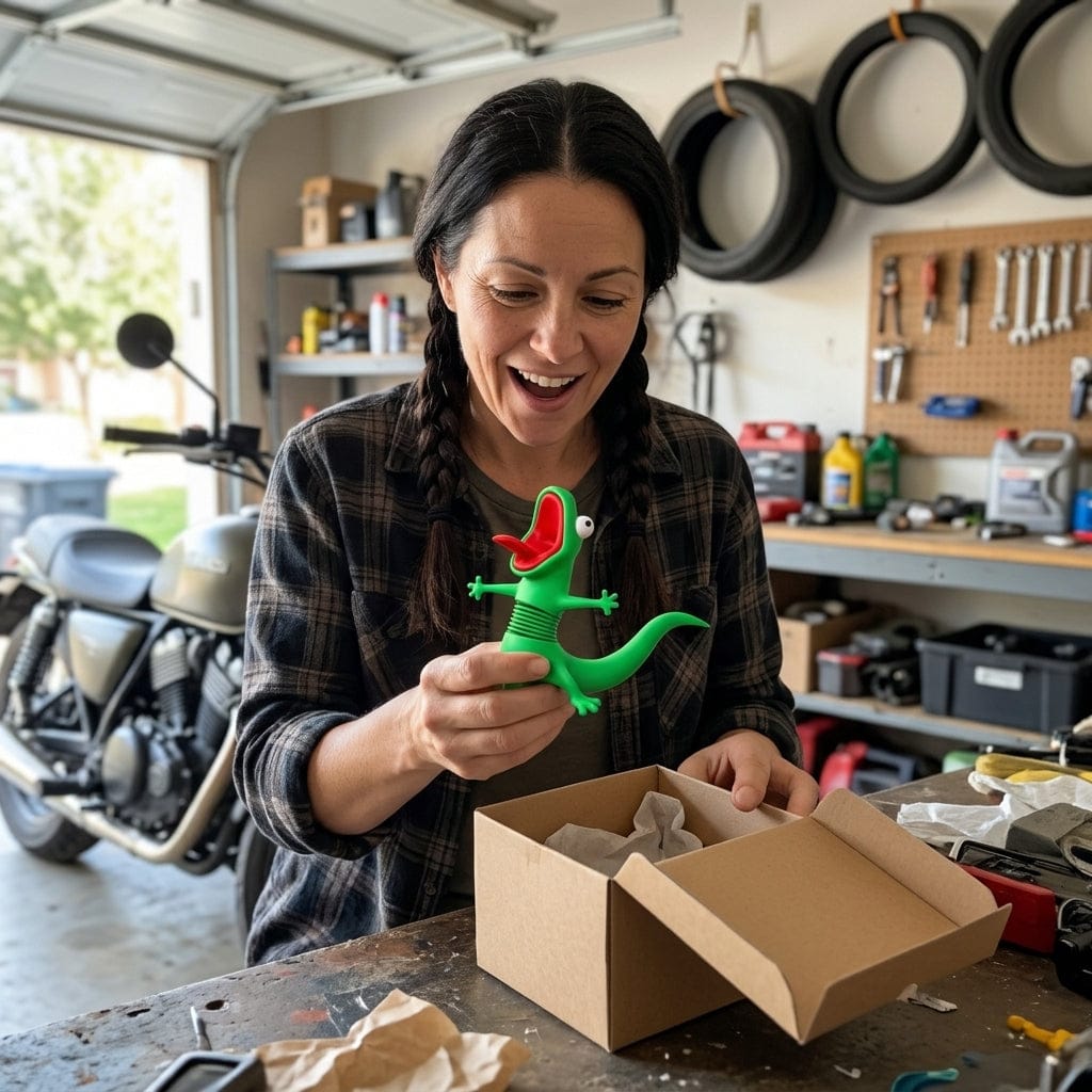 Customer photo review of Dancing Lizard That Rides