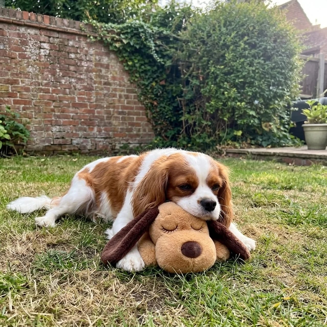 Customer photo review of Heartbeat Pup – Your Dog's Bedtime Buddy