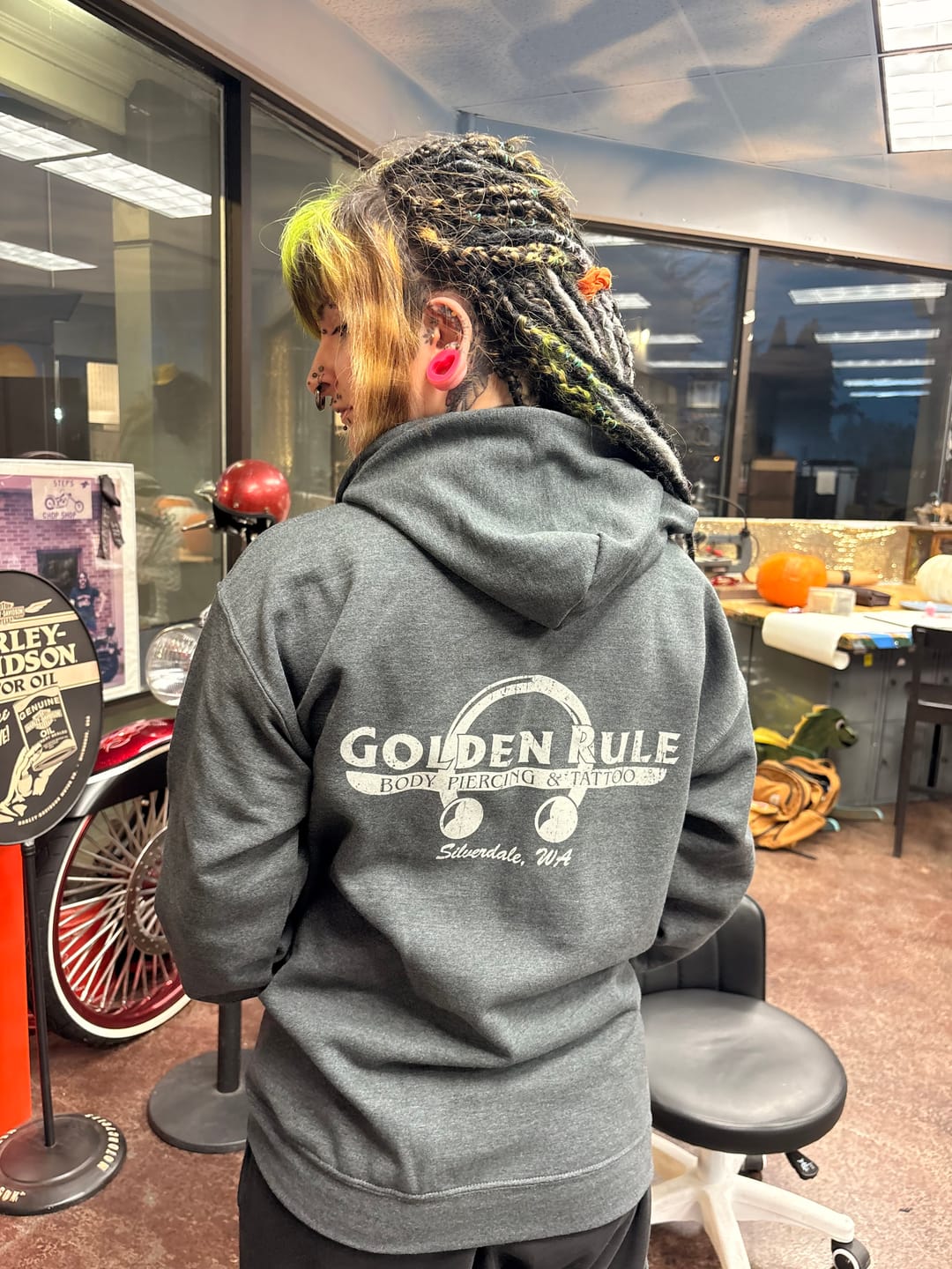 Customer photo review of Gildan Heavy Blend™ 18600 Full-Zip Hoodie Package (50 Piece Minimum)