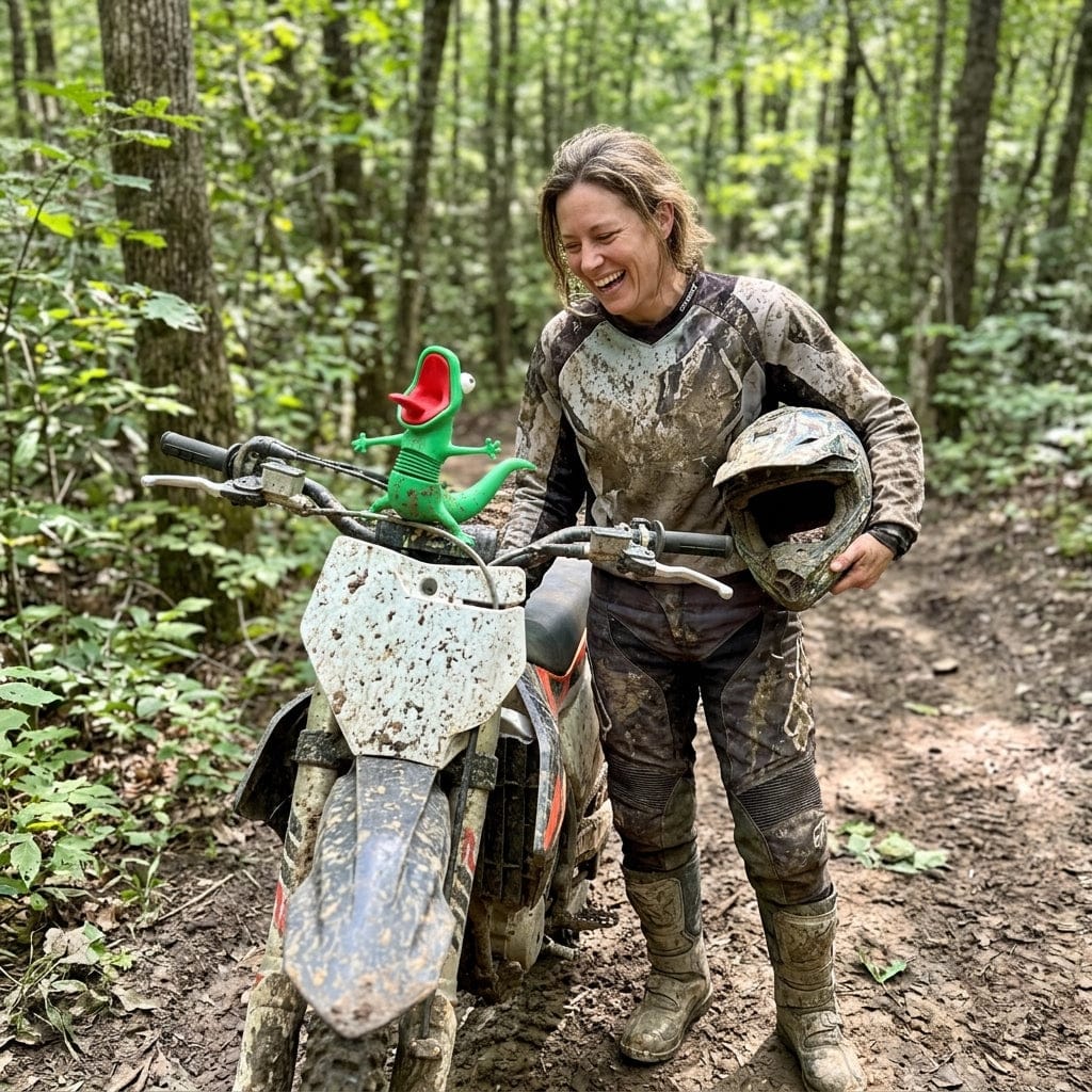 Customer photo review of Dancing Lizard That Rides