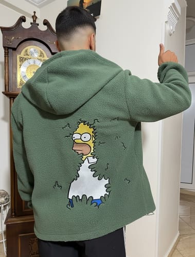 Customer photo review of Oversized Fit Teddy Unisex Hoodie