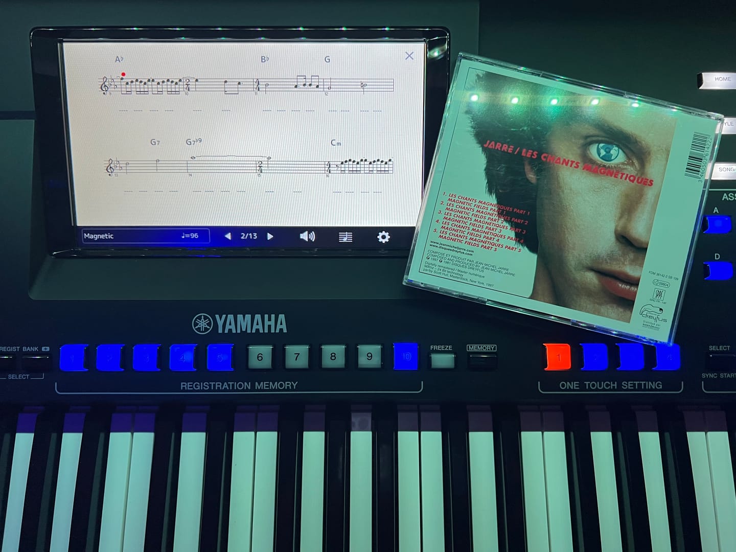 Customer photo review of Magnetic Fields, Pt.2 (MIDI-File)