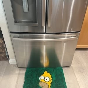 Customer photo review of Fluffy Tufted Homer Rug