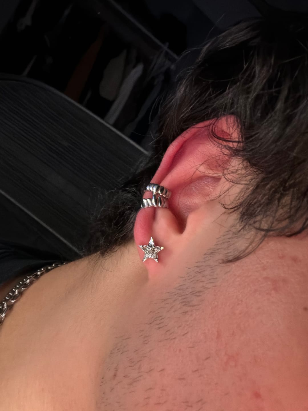 Customer photo review of EAR CUFFS