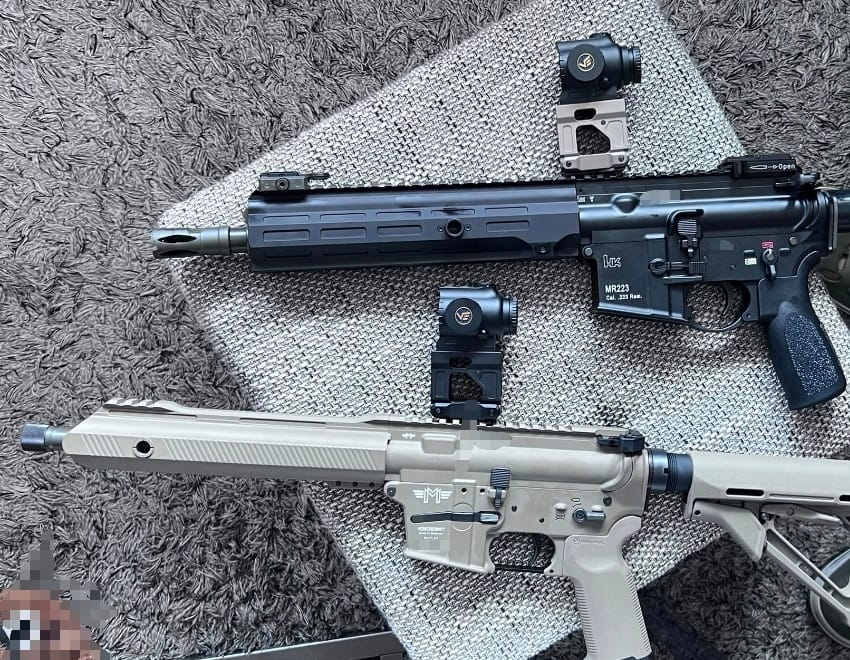 Customer photo review of Vector Optics SCPS-M10 Paragon 1X18 Mini Prism Scope