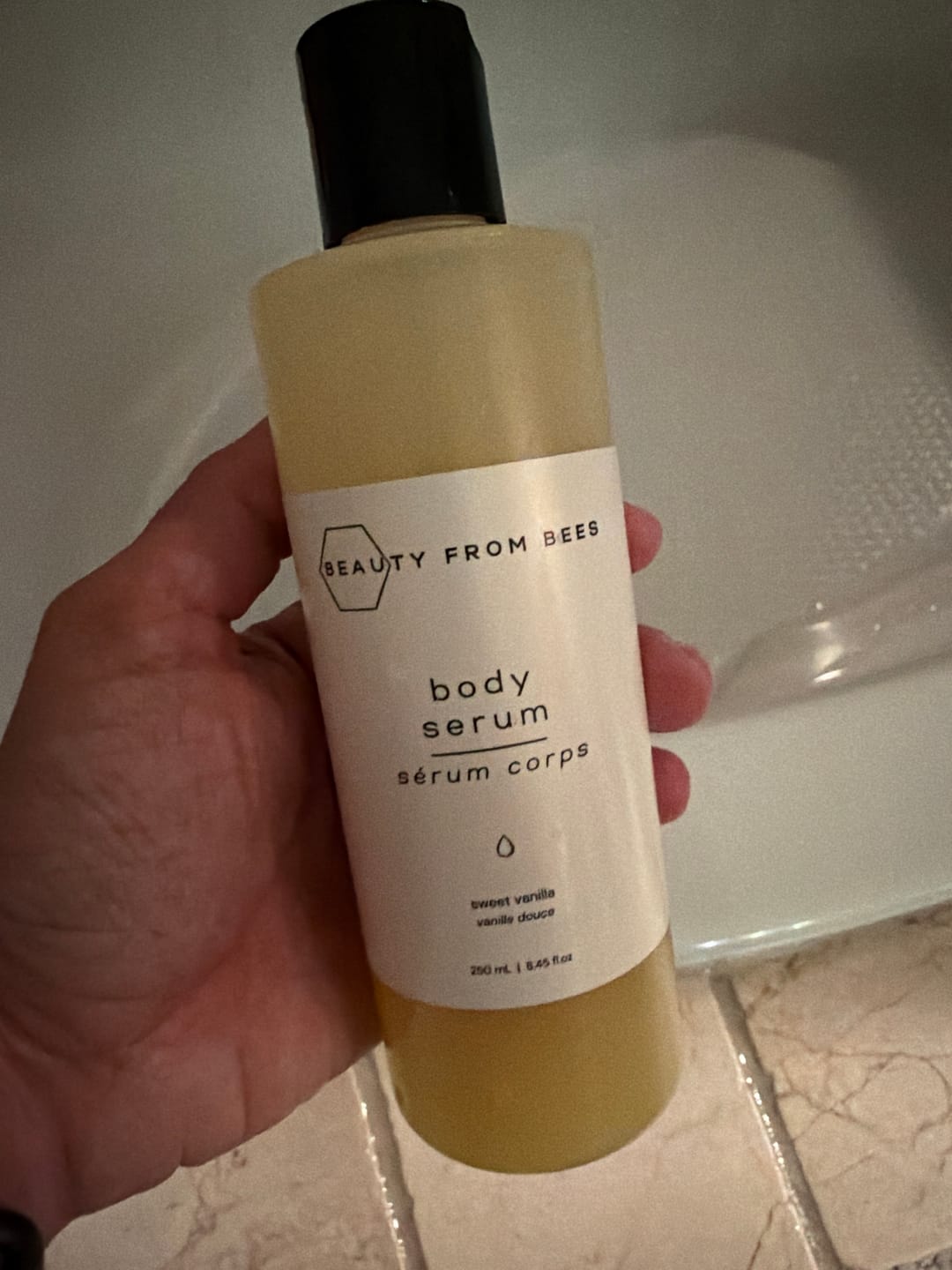 Customer photo review of Body Serum