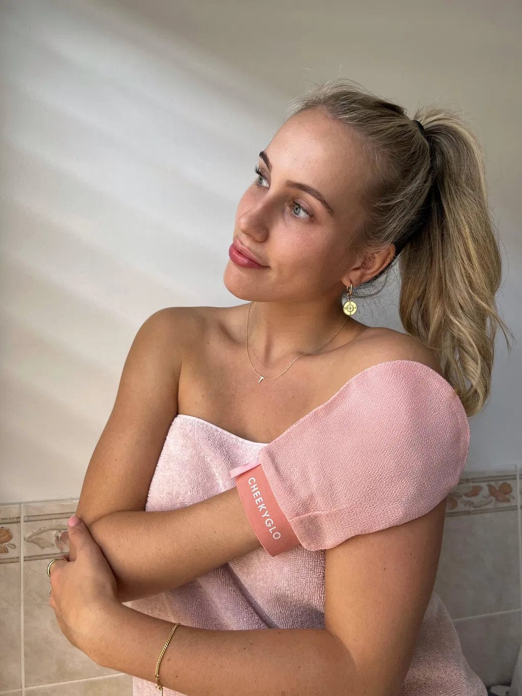 Customer photo review of CLEANBO® ~ Guante Exfoliante Corporal