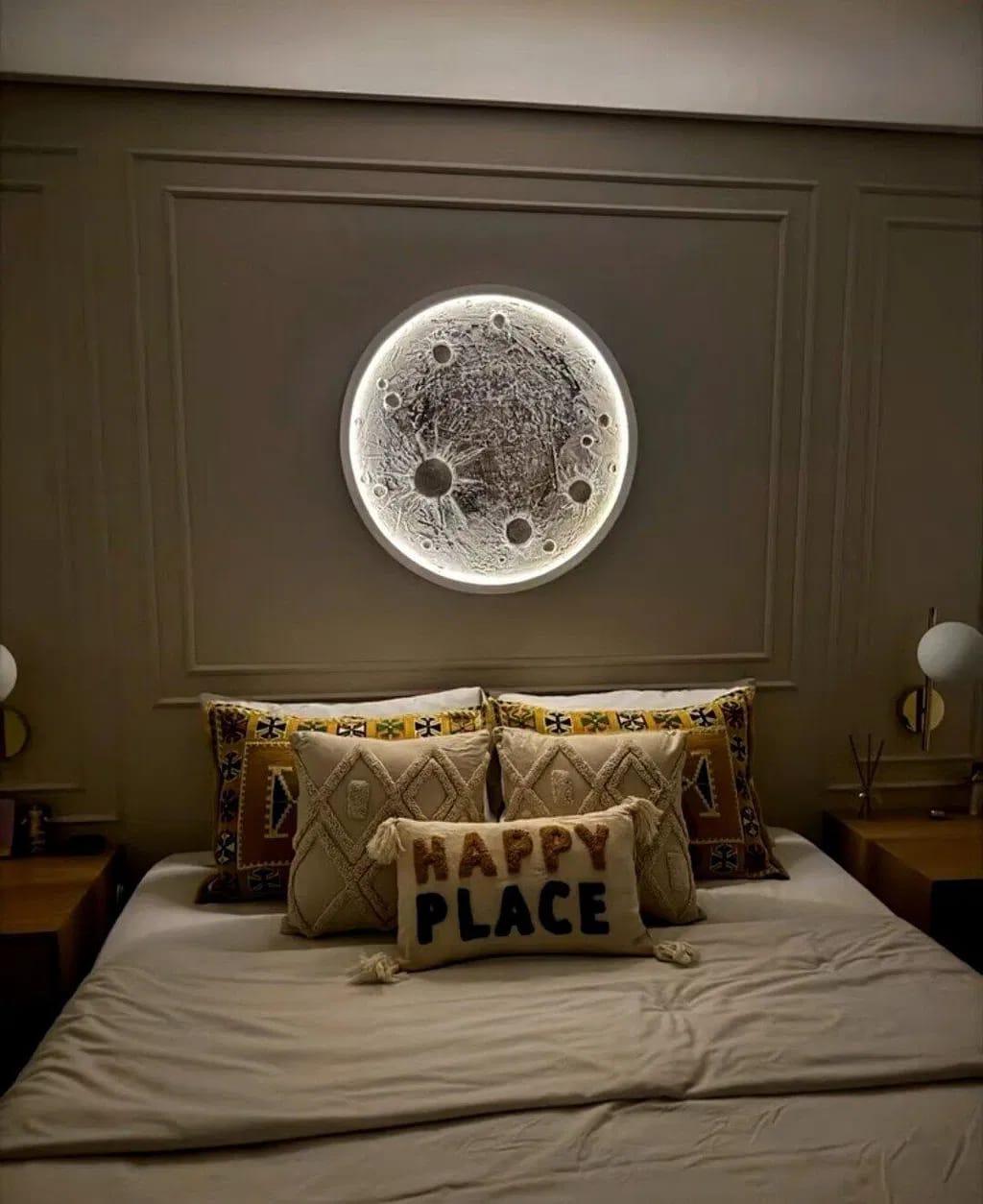 Customer photo review of NEXUS HAND CRAFTED MOON ART