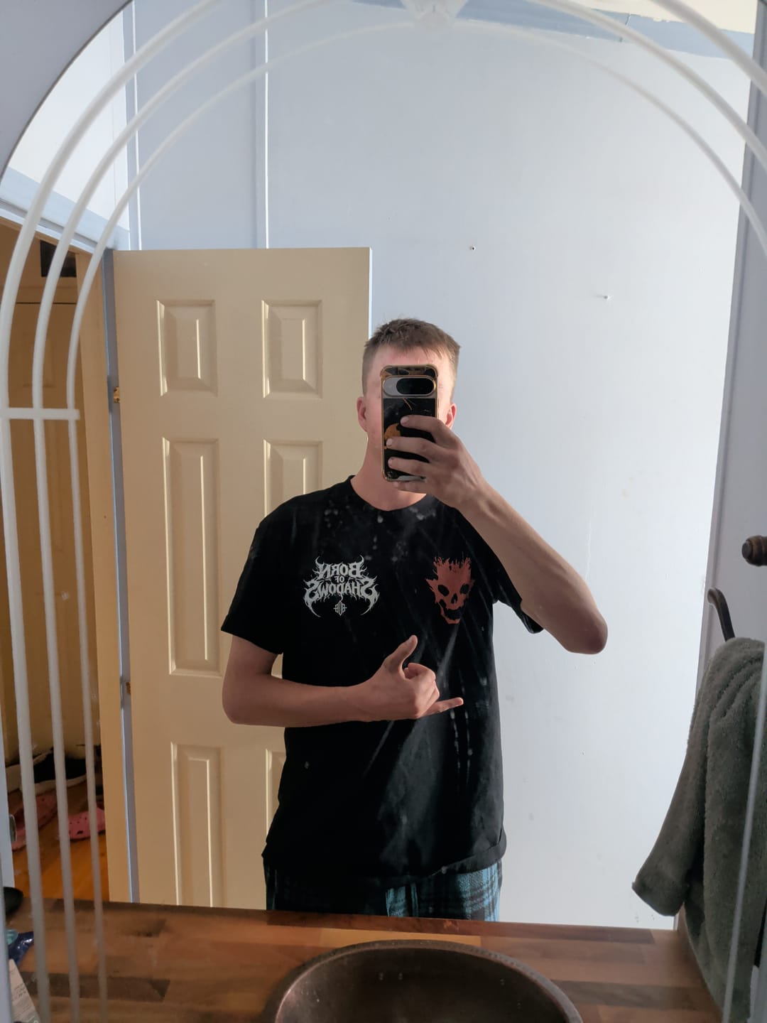 Customer photo review of [Limited Edition] 'Halo: Emile-A239' Back T-Shirt