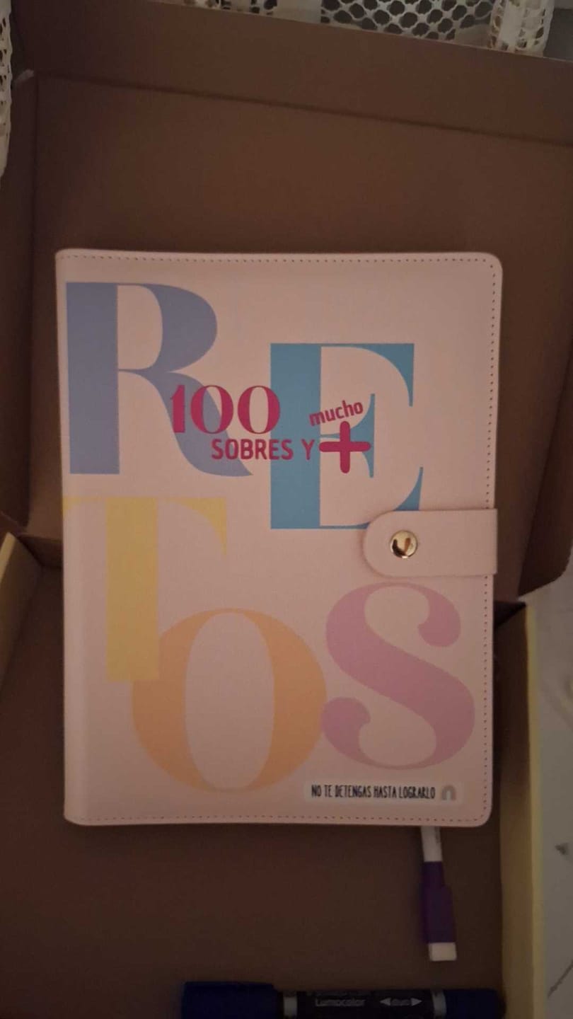 Customer photo review of 20 retos de ahorro de rascar A6