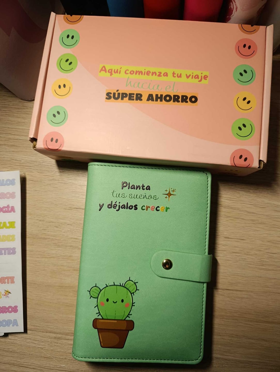 Customer photo review of Libreta de Ahorro A6 Infantil