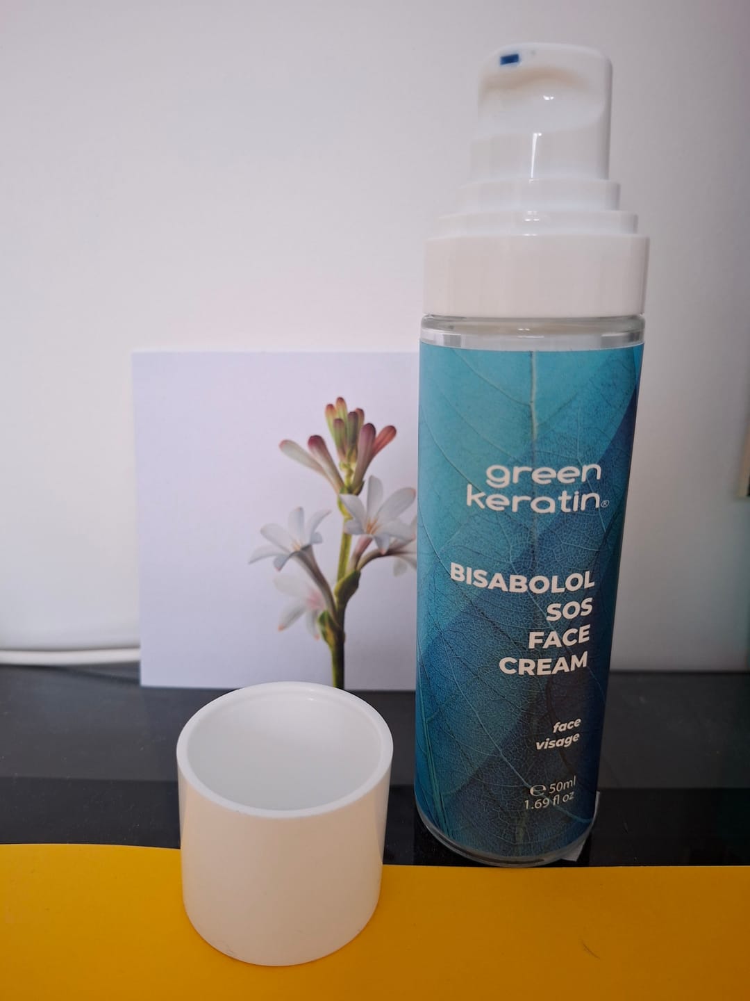 Customer photo review of BISABOLOL Crème Régénérante Pour Le Visage