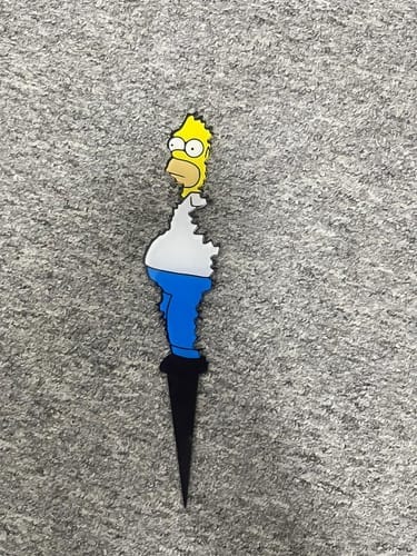 Customer photo review of Homer Plant Stake Sign