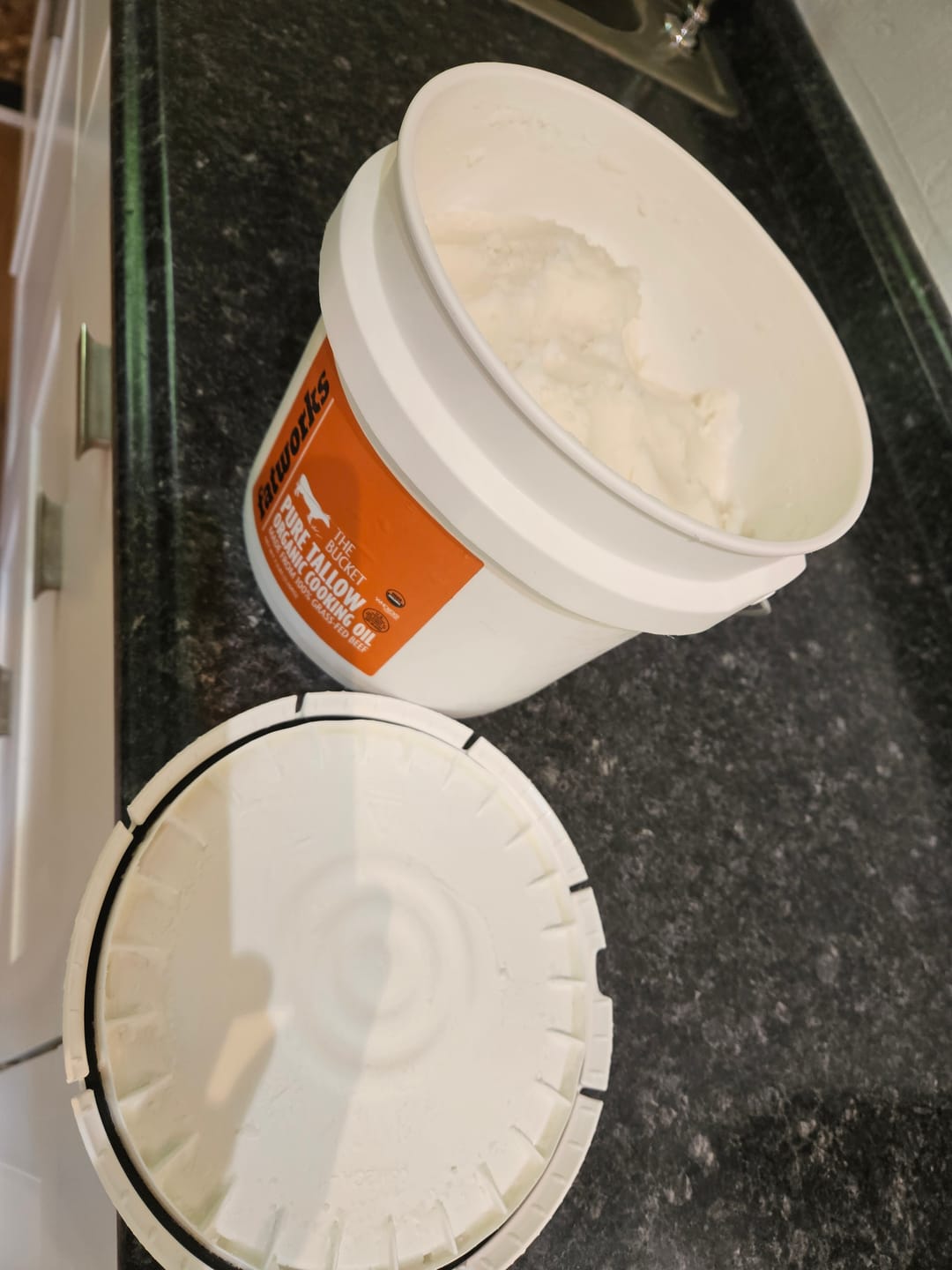 Customer photo review of 1 Gallon Organic Grass-Fed Beef Tallow