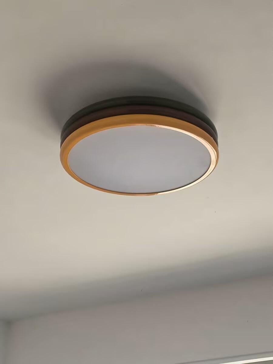 Customer photo review of Stacked Acrylic Ceiling Light, 50 cm Round, Integrated LED